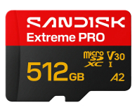 Sandisk 512GB microSDXC Extreme Pro UHS-I 250/170 MB/s - 1549259 - zdjęcie 1